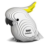 EUGY 028 Cacatoès. Eco-Friendly 3D Paper Puzzle