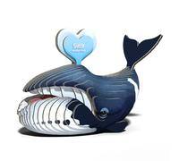 EUGY 084 Baleine Boréale. Eco-Friendly 3D Paper Puzzle