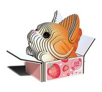 EUGY 087 Chat Pumpkin Eco-Friendly 3D Paper Puzzle