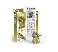 EUGY Puzzle 3D Dragon N°024 – Jouet créatif en carton recyclé, éducatif, dès 6 ans