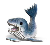 EUGY Léopard De Mer - Puzzle 3D N° 074 - Jouet Créatif en Carton Recyclé - pour Enfants dès 6 Ans et Adultes Jusqu’à 99 Ans- Puzzle Éducatif et Écologique