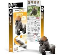 Eugy Puzzle 3D Gorilla N°077 – Jouet créatif en carton recyclé – Dès 6 ans