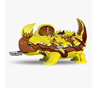 Eugy 3D Modèle: Animal Sauvage/Diable Cornu 8,4x4,4x5,2cm, en Carton, en boîte, 6+