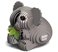 Eugy Puzzle 3D koala 6 x 5 cm en carton gris 32 pièces G