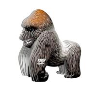 EUGY Gorilla - Puzzle 3D N° 077 - Jouet Créatif en Carton Recyclé - pour Enfants dès 6 Ans et Adultes Jusqu’à 99 Ans- Puzzle Éducatif et Écologique