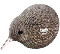 EUGY Kiwi Brun - Puzzle 3D N° 001 - Jouet Créatif en Carton Recyclé - pour Enfants dès 6 Ans et Adultes Jusqu’à 99 Ans - Puzzle Éducatif et Écologique