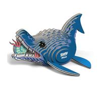 EUGY Mosasaure - Puzzle 3D Dinosaure N° 062 - Jouet Créatif en Carton Recyclé - pour Enfants dès 6 Ans et Adultes Jusqu’à 99 Ans - Puzzle Éducatif et Écologique