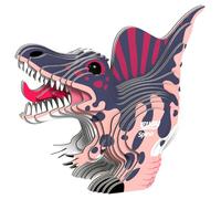 EUGY Spinosaurus - Puzzle 3D Dinosaure N° 064 - Jouet Créatif en Carton Recyclé - pour Enfants dès 6 Ans et Adultes Jusqu’à 99 Ans- Puzzle Éducatif et Écologique