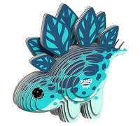 EUGY Stégosaure- Puzzle 3D Dinosaure N° 007 - Jouet Créatif en Carton Recyclé - pour Enfants dès 6 Ans - Puzzle Éducatif et Écologique