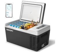 Euhomy Glaciere Electrique 18L, Frigo 12v Glacière à Compression Avec App, Glacière Électrique 12v 220v -20°C à 20°C, Mini Frigo Portable, Frigo Camping Pour Voiture, Camping, Voyages Et Camions