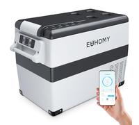 Euhomy Glaciere Electrique 40L, Frigo 12v Glacière à Compression Avec App, Glacière Électrique 12v 220v -20°C à 20°C, Mini Frigo Portable, Frigo Camping Pour Voiture, Camping, Voyages Et Camions