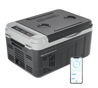 EUHOMY Glacière portable pour compresseur 10L (-20°C ~ 20°C), DC 12/24V AC 230V Compresseur portable avec contrôle par application, refroidissement rapide en 15 minutes, modes ECO/MAX