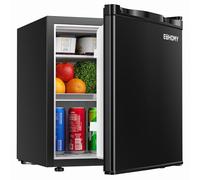 EUHOMY Mini réfrigérateur 46 L avec congélateur, réfrigérateur compact réversible à porte simple, thermostat réglable, économie d'énergie, mini réfrigérateur pour chambre à coucher, bureau, dortoir,
