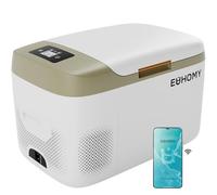 EUHOMY Réfrigérateur de voiture 12 V, 23 litres, réfrigérateur portable pour voiture, camping-car, camping, voyage, pêche, utilisation en extérieur