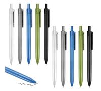 EUIEUT 10PCS Encre Gel Effaçable Stylos Gel Effaçables Stylos Roller à Encre Liquide Stylos à Bille Rétractables Stylos Roller à Encre Gel Rétractables et Rechargeables pour l'école et le Bureau