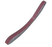 Eujgoov 10 Pièces GXK51-B Bande de Ponçage L25-204Y Bande de Ponçage Abrasive 457x13mm Oxyde d'aluminium pour le Travail du Bois Matériel de Meubles Meulage Non Métallique Polissage à Haute (60