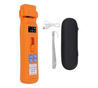 Eujgoov 167x47x28mm Identifiant de Fibre Optique Rechargeable 24 Heures Travail Continu Polyvalent 4 en 1 Outil de Reconnaissance de Fibre Clear des Signes de Signe adapté à un Travail