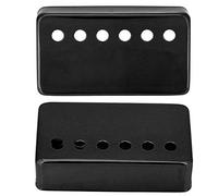 Eujgoov 2 Couvertures de Ramassage de Guitare Métal met, Bonne Texture avec Un Bon Traitement, Temps de Service Long, Contrôle du Bruit avec Une Conception de Six Trous, pour la Guitare électrique,