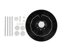 Eujgoov 3,5 W Pompe de Fontaine Solaire Kit de Bain d'oiseaux avec des Lumières pour Décoration de Jardin, 3,5 W Baign-Oiseau Solaire Pompe Attire