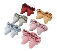 Eujgoov 6pcs Femmes Bandeaux d'arc Band Bands à Cheveux Extensibles de Cheveux Conception Exquise Respectueuse de l'environnement, Motteuse Modélisation Stéréoscopique Bowknot, Matériau Premium,