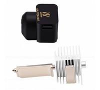 Eujgoov A1 A1 Mini Hotend Kit, 4 Pièces de Remplacement de Buse en Acier Inoxydable 0,2 0,4 0,6 0,8 Mm avec Couvercles en Silicone et Brosse, Plug and Play, Installation Facile pour L'