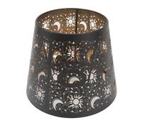 Eujgoov Abat-jour en Métal Shadow, Fer gravé, Abat-jour Naturel, E27 E26, | Ombre métal abat-jour fer gravé Nature abat-jour E27 E26 Clip sur 13 cm 19 cm 15 cm pour chambre salon cuisine mur
