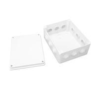 Eujgoov ABS MATRICAL IP65 Entretien Facile, Box Junction 255X200X120MM avec des Trous et Accessoires Pré-percés pour Un étui de Projet Imperméable et épuisé, adapté à Universal