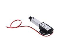Eujgoov Actionneur Lineaire Élective, Mini Actionneur Lineaire 1,2 Pouce 30 Mm Cours Type Vis Ascenseur Élective 12 V pour l' Industrielle (Course 30mm-15mm/s-50N)