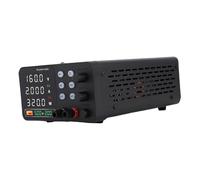 Eujgoov Alimentation CC Variable DC Régulée pour Banc D'alimentation Réglable 0-30 V 0-5 A 300 W avec Encodeur Réglage Continu 18 W USB Charge Rapide pour Téléphone Portable, Tablette, (Prise UE 230V)