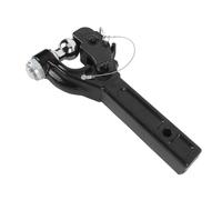 Eujgoov Attelage à Crochet avec Boule de 2 Pouces, Acier Robuste 16 000 Lb pour Camions et SUV, Solution de Remorquage Polyvalente