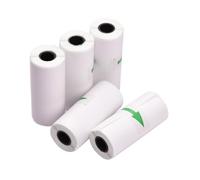 Eujgoov Autocollants Thermiques 57x25mm, Papier Haute Définition pour Imprimantes Thermiques de Billets, Étiquettes et Reçus Professionnels