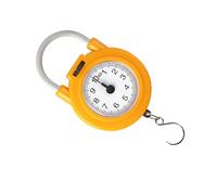 Eujgoov Balance Suspendue, Balance à Grue Numérique avec Crochet, Pesée Alimentaire Légère pour la Cuisine, les Fermes et l'utilisation en Extérieur, capacité Maximale de 22 Lb, Conception à (YELLOW)