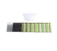 Eujgoov Boîte à écluse Pliable de 50 Pouces, en Alliage D'aluminium, équipement D'extraction d'or Portable, Outil de Recherche pour Ruisseau Fluvial