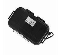 Eujgoov Boîte de Rangement en Plastique d'ingénierie ABS avec Raccords en Acier Inoxydable, Organisateur de Protection pour Outils, Clés de Téléphone, Petites Pièces, Conteneur Durable de 7, 5
