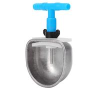 Eujgoov Bol de Mamelon d'observateur Automatique en Acier Inoxydable 5pcs 304 Bol Waterer en Acier avec Vis Réglable pour Lapins (T-Shirt en Acier Inoxydable)