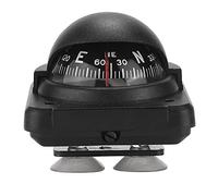Eujgoov Boussole de Navigation de Voiture, Guide de Direction Magnétique inversé en Acrylique ABS avec Outils d'étalonnage, Montage Facile sur Tableau de Bord, Cap Précis pour Camping-Car, Bateau,