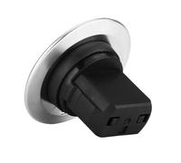 Eujgoov Bouton de Démarrage Moteur Argent Plastique Alliage Keyless Go | Bouton de démarrage du moteur en alliage de plastique argenté, bouton de démarrage sans clé, 3.5cm, démarrage et arrêt de