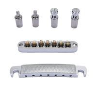 Eujgoov Bridge Stop Bar Cource-ci Combo Remplacement Guitare électrique 7 Chaîne avec LP SG 7 String Guitare Guitare Bridge Bridge Lock Talard Set