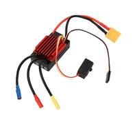 Eujgoov Brushless ESC, ABS RC ESC 35A étanche à L'eau et à la Poussière | ESC sans balais, ABS RC ESC 35A étanche à la poussière avec port de programmation 2 à 3S LiPo pour 1 buggie à l\'échelle 18