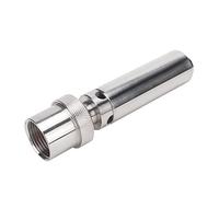 Eujgoov Buse de Fontaine, Jet d'eau Réglable en Acier Inoxydable 1" DN25 pour Paysage de Place d'étang de Jardin, Direction de Jet de Mousse Personnalisable