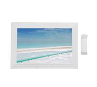 Eujgoov Cadre Photo Numérique 10,1 Pouces Écran Tactile HD Cadre Photo Numérique WiFi avec Rotation Automatique 32 Go de Mémoire pour l'application Frameo Partage Familial Décoration de Bureau à