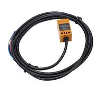 Eujgoov Capteur de proximité Inductif, Matériau ABS, Sortie NPN, Distance de Détection de 5 Mm, Idéal pour l'automatisation et la Détection de Métaux