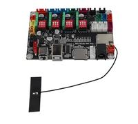 Eujgoov Carte Contrôleur ESP32 S3 CNC, Panneau de Commande 12-24V 10A 4 Axes pour Machine à Graver avec Application WiFi, Gravure Hors Ligne