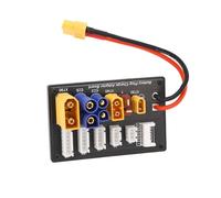 Eujgoov Carte de Charge Parallèle Chargeur d'équilibre de Batterie avec Interfaces XT90 XT30 EC3 EC5 T XT60, Carte d'extension PCB pour IMAX B8 Un A6, Gagnez du Temps avec 6 Batteries de Charge