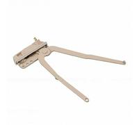 Eujgoov Casement Window Operator Right Hand Window Crank Opener Zinc | Opérateur de fenêtre à battants, ouvre-manivelle de fenêtre à droite, conception d\'engrenage à double bras en alliage de