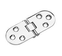 Eujgoov Charnière Rabattable en Alliage de Zinc, 80x30MM, pour Table Pliante, Meubles, Plateau Rabattable (COLOR)