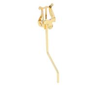 Eujgoov Clip de Partitions de Saxophone en Alliage, Accessoire de Stand de Sax en or pour L'alto et le Saxophone Ténor Adhérence pour les Séances D'entraînement