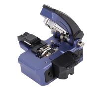 Eujgoov Cliveuse pour Fibre Optique - Outil de Clivage en Alliage D'aluminium CNC, avec Support 3-en-1 et Lame à Retour Automatique, pour Fibres Monomodes et Multimodes de 125 µm
