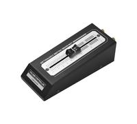 Eujgoov Contrôleur de Volume Sortie sans Perte à Faible Bruit, Interface Stéréo en Matériau Métallique, Interrupteur Poussoir de 128 Mm pour un Réglage Précis, Canaux Gauche Droit Synchronisés,