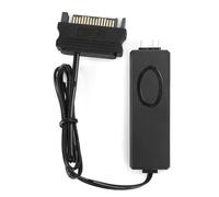 Eujgoov Contrôleur LED ARGB, Contrôleur d'éclairage à Distance RF 5 V 3 Broches avec Plusieurs Modes de Couleur, Entrée d'alimentation, pour Ventilateurs de Boîtier PC, Bandes LED, Panneaux de
